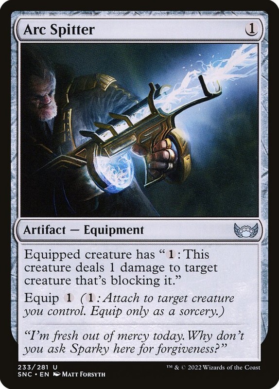 Magic the Gathering (mtg): SNC: Arc Spitter (x 4)