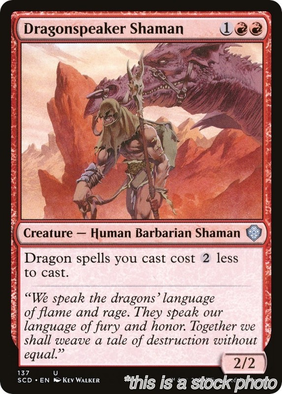 Dragonspeaker Shaman [SCD – 137MagicNM