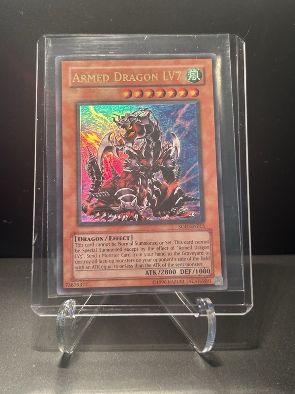 Yugioh Armed Dragon LV7 SOD-EN015-Soul of the Duelist LP
