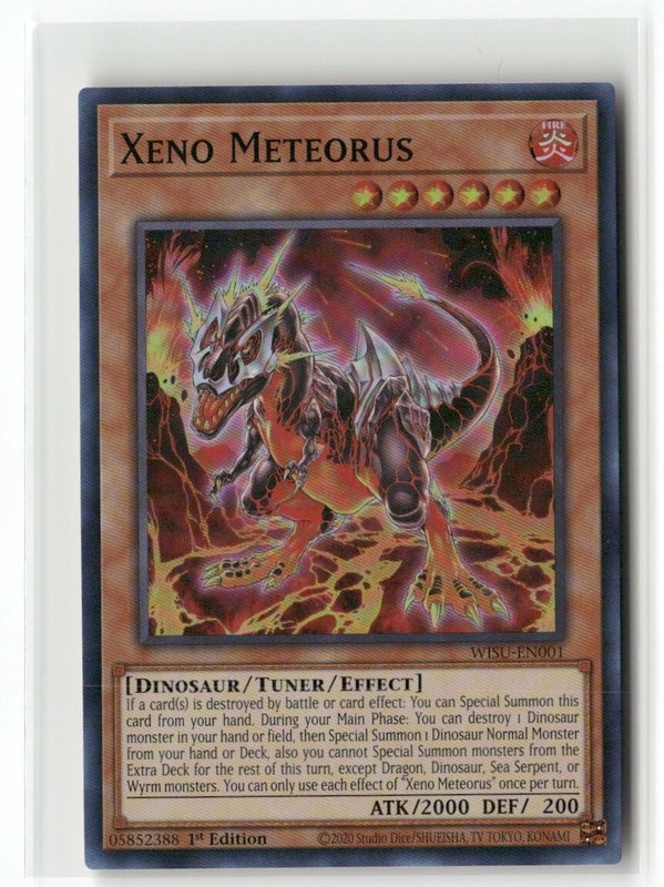 Xeno Meteorus WISU-EN001 NM 1st Ed Super Rare YGO