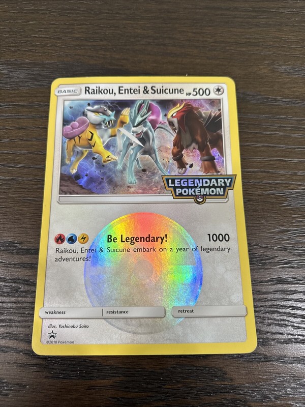 Raikou, Entei & Suicune Promo Oversized Jumbo Card gallery