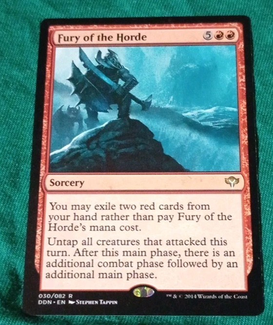 Fury of the Horde Duel Decks: Speed vs. Cunning Regular, Near Mint