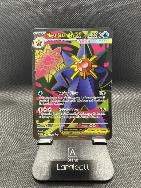 Mega Starmie ex 102/088 Me03: Perfect Order Holo