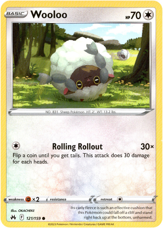 Wooloo – 121/159 – Crown Zenith