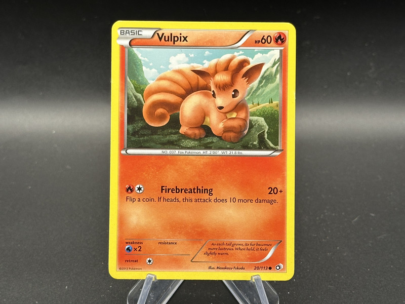 Vulpix – 20/113 Legendary Treasures – Pokémon TCG – 2013