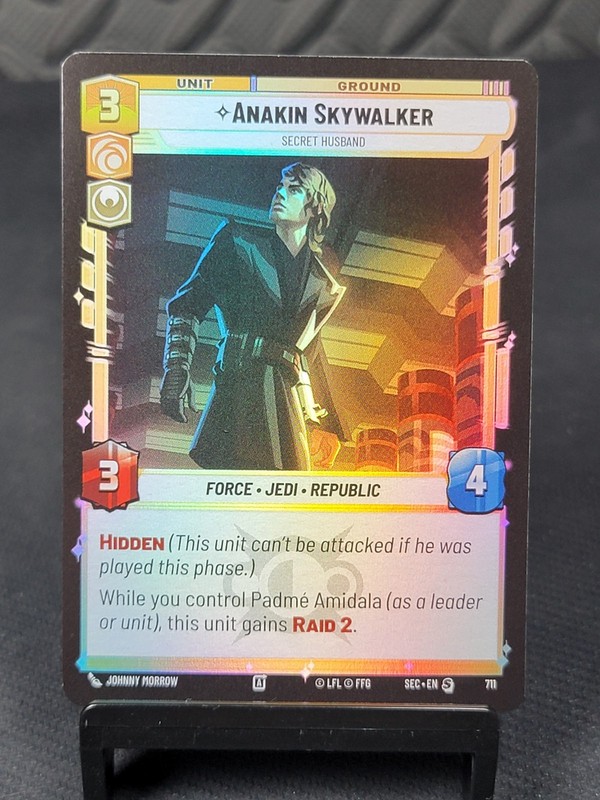 Star Wars Unlimited – SEC – Anakin Skywalker – Secret Husband – FOIL