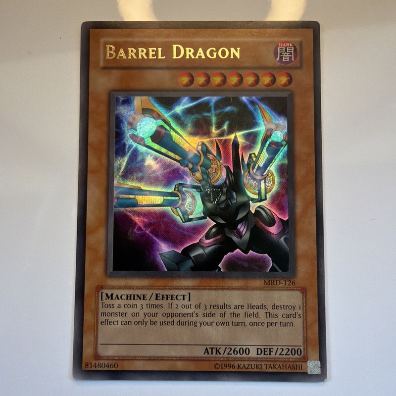 Yugioh – Barrel Dragon MRD-126 Unlimited Edition Ultra Rare NM