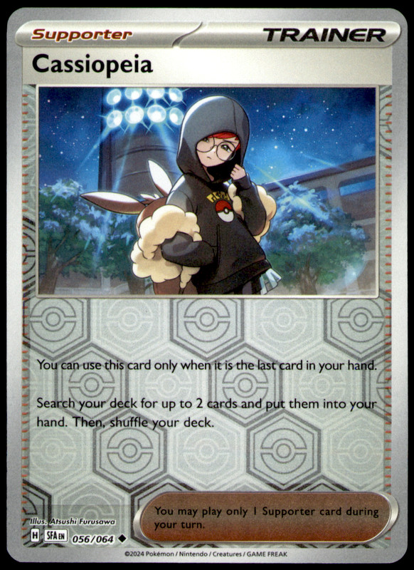 Cassiopeia SV: Shrouded Fable 056/064 Reverse Holo NM Atsushi Furusawa