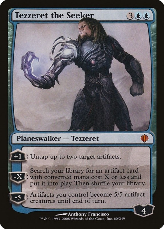Tezzeret the Seeker #60 (MP) Shards of Alara MTG