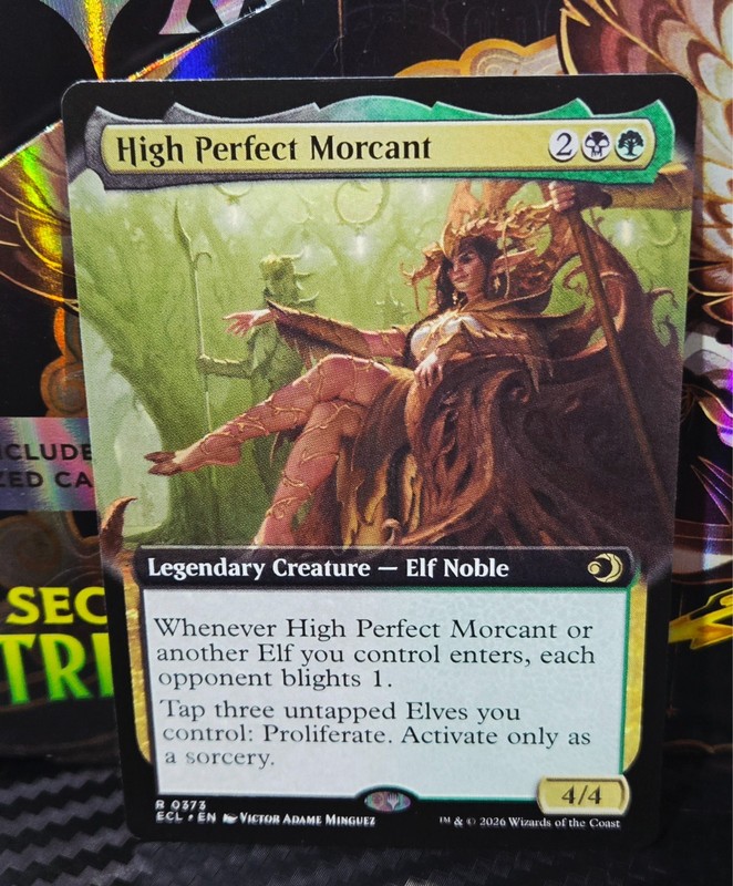 magic the gathering – High Perfect Morcant – Legendary Creature – Elf Noble Rare