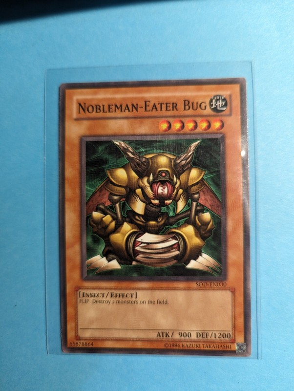 Yu-Gi-Oh! – Soul of the Duelist Unlimited Nobleman-Eater Bug NP NM+ SOD-EN030