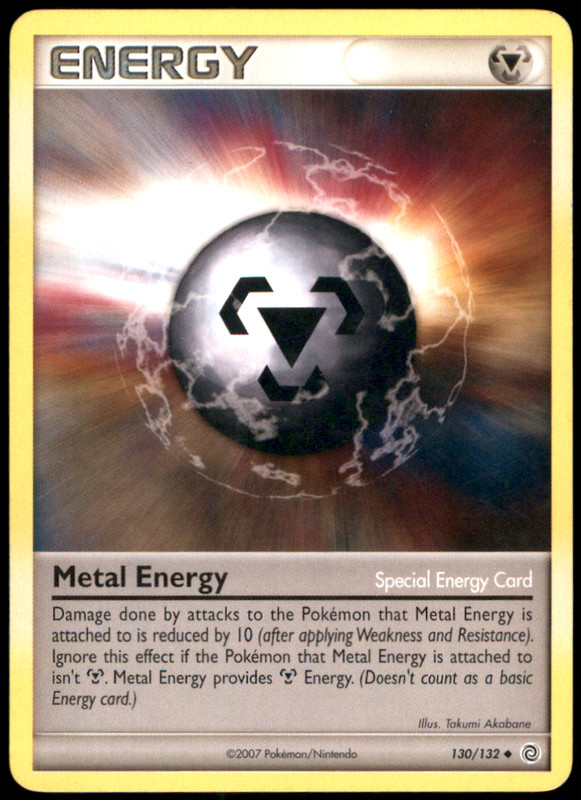 Metal Energy 130/132 SW Secret Wonders Pokemon TCG Regular MP