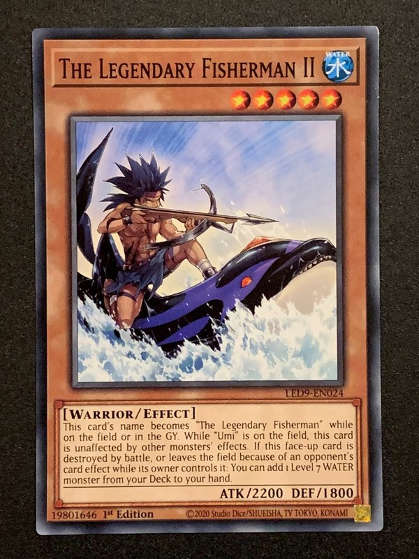 The Legendary Fisherman II | LED9-EN024 | Common | 1st Edition | YuGiOh TCG