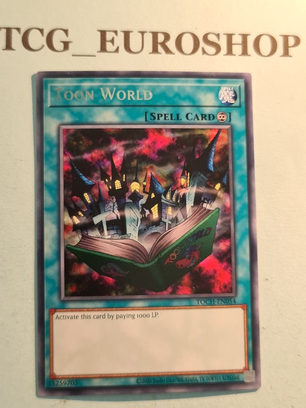 Toon World▪︎YUGIOH▪︎TOCH▪︎2020▪︎RARE▪︎ENGLISH▪︎NM #2904