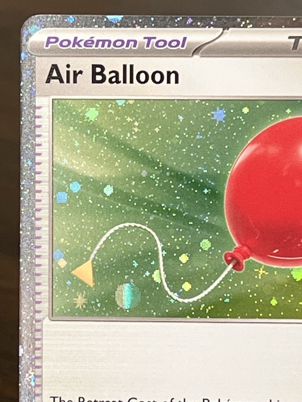 Air Balloon (Cosmos Holo) Pokemon Prize Pack Series 8 BLK 079/086 NM gallery
