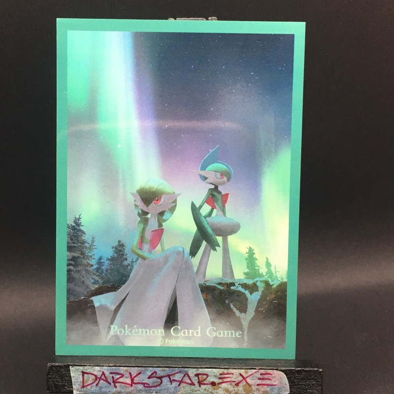 x1 Gardevoir & Gallade Sleeve Aurora Pokemon Center Japan New Unplayed