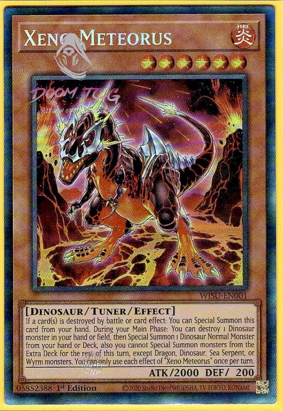 Yugioh! Xeno Meteorus (CR) WISU-EN001 (Collector’s Rare) 1st Ed