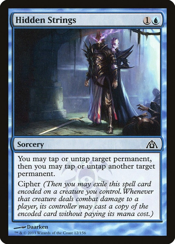 MTG Magic the Gathering Hidden Strings (12/172) Dragon’s Maze LP