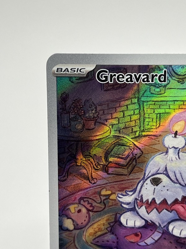 Pokémon Greavard 214/198 IR Full Art Holo - NM gallery