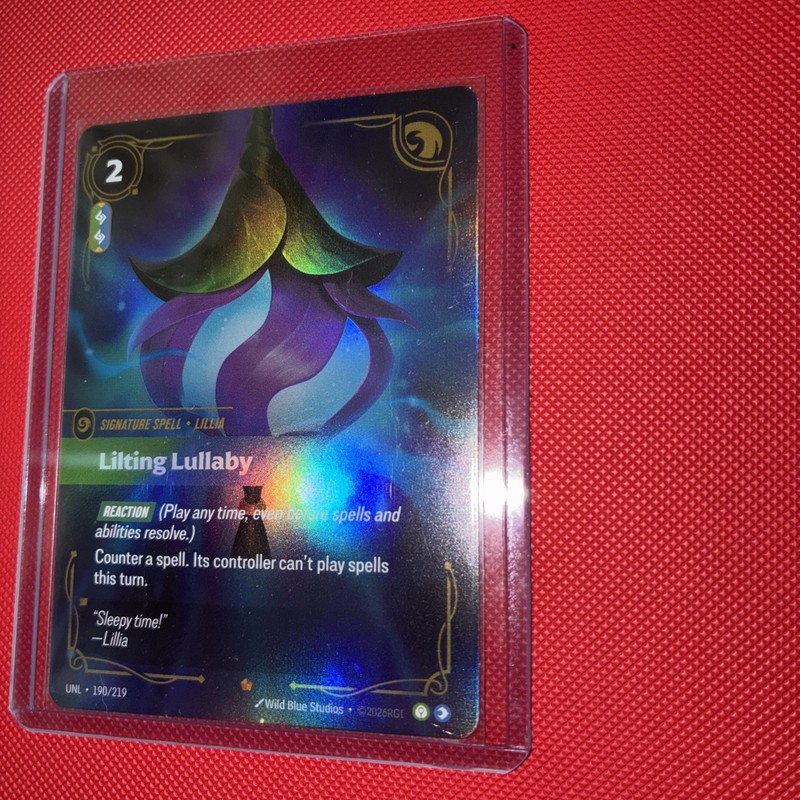 League of Legends Lilting Lullaby Lillia Signature Spell UNL 190/219 - English gallery