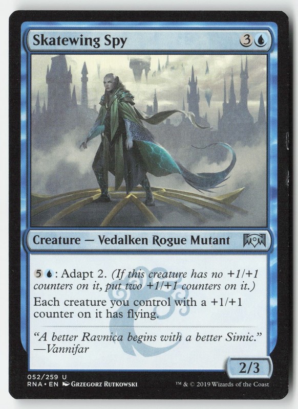 MTG – Skatewing Spy #52 – Regular – RNA Ravnica Allegiance