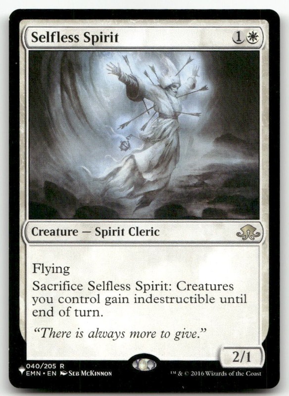 Selfless Spirit #040/205 (LP) List Reprints LIST LIST Magic MTG