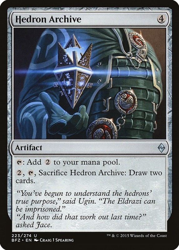 Hedron Archive [Battle for Zendikar] LP – Magic