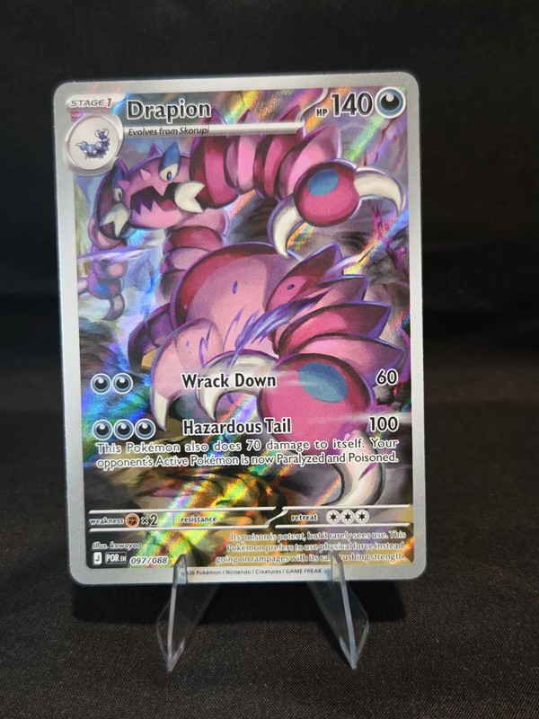 Drapion 097/088 Illustration Rare IR NM Pokémon TCG Perfect Order
