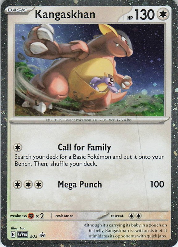 Kangaskhan – (Cosmos Holo) Holo Rare SV: Scarlet & Violet Promo Cards 202 NM Hol