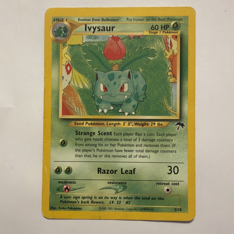 Ivysaur 5/18 Pokemon Southern Islands NM