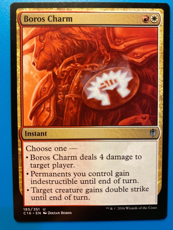 MTG 1x Boros Charm # 185 Commander 2016 Magic the Gathering Card x1 NM