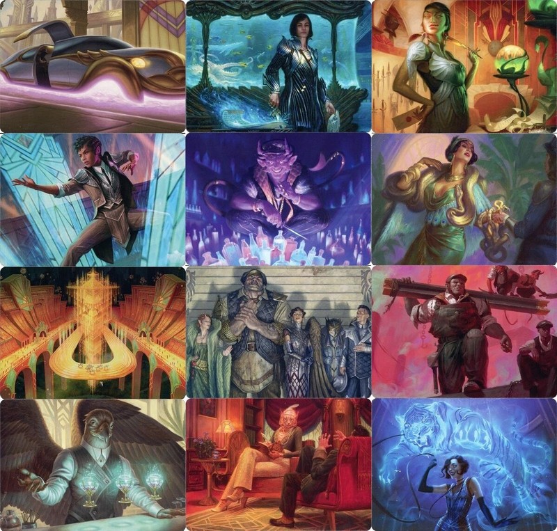 MTG Streets of New Capenna Art Series NON-SIGNATURE Cards CHOOSE ART STYLE