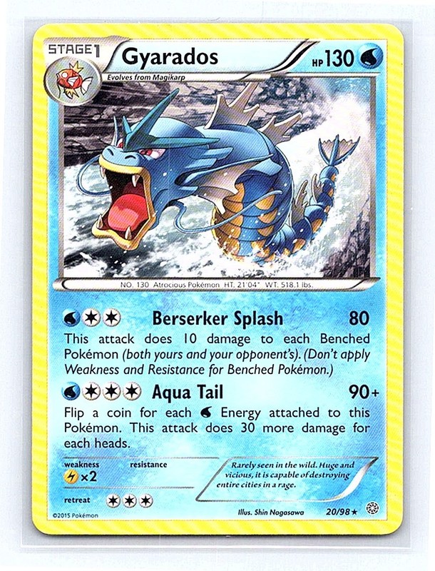 Gyarados (20) 20/98 XY – Ancient Origins Rare LP