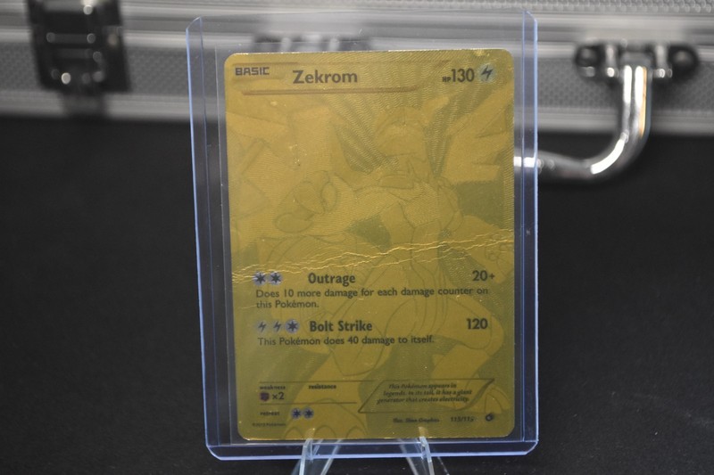 DMG, Zekrom (115 Full Art Secret Rare) 115/113 Legendary Treasures Holo