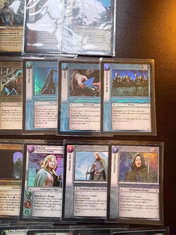 Lord of the Rings TCG Decipher Foil Rare Multi-Listing Near Mint! gallery