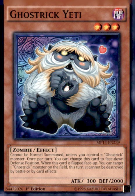 2014 Mega-Tins Mega Pack #MP14-EN239 Ghostrick Yeti