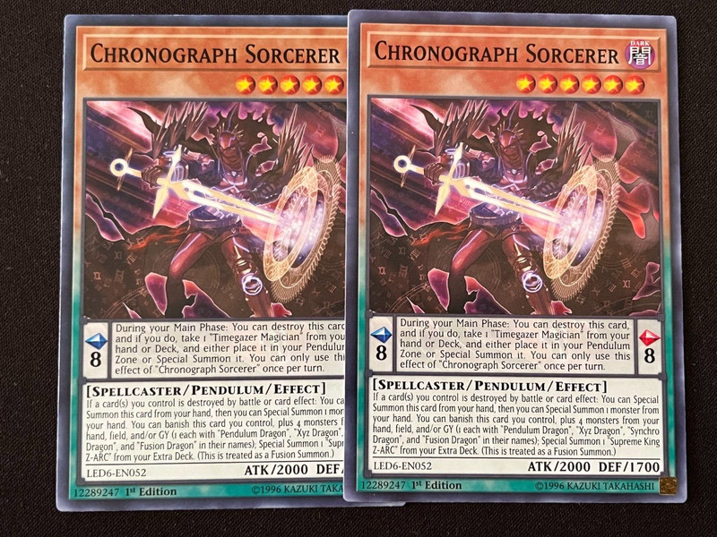 YUGIOH PENDULUM MAGICIAN- ASTROGRAPH- IRIS- PURPLE-FANG- CHRONOGRAPH- CALL gallery