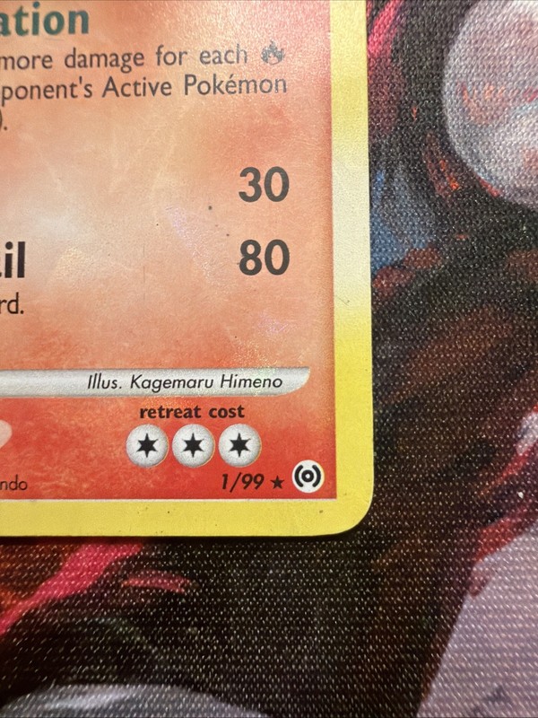 Pokémon TCG Arceus Charizard 1/99 Cracked Ice Holo Rare gallery