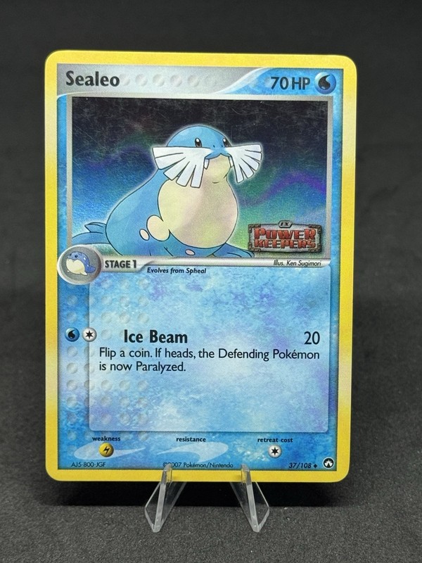 Pokémon Sealeo 37/108 Power Keepers Reverse Holo