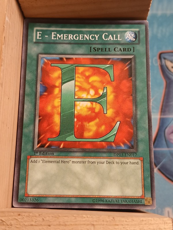 E – Emergency Call DP03-EN017 – Jaden Yuki 2 – 1st Edition