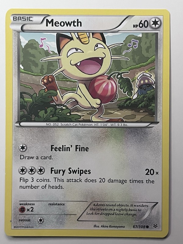 Meowth & Inkay Cameo | Hidden Pokémon 67/108 Roaring Skies