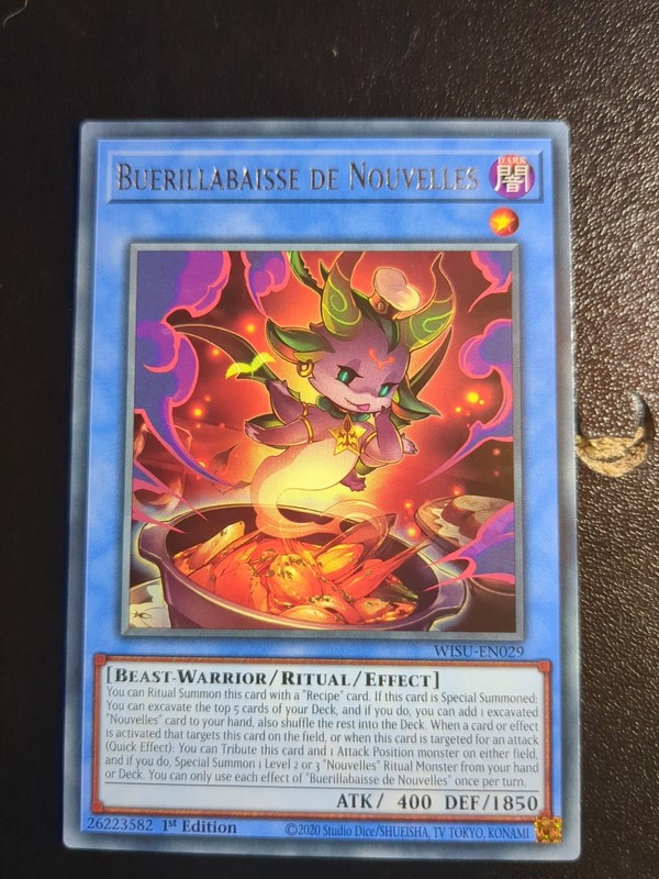 Buerillabaisse de Nouvelles WISU-EN029 Wild Survivors 1st Edition