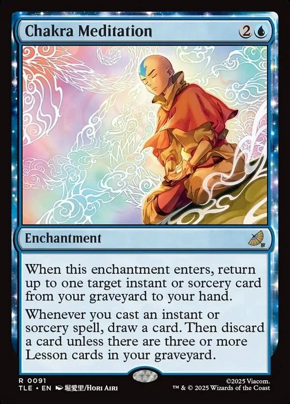 Chakra Meditation – Avatar the Last Airbender – MTG – NM