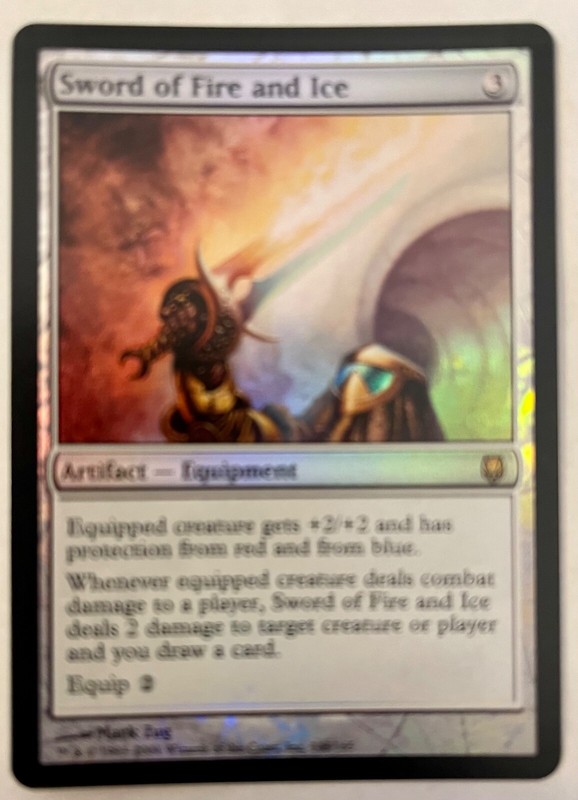 Sword of Fire and Ice Foil – Darksteel MTG Magic the Gathering
