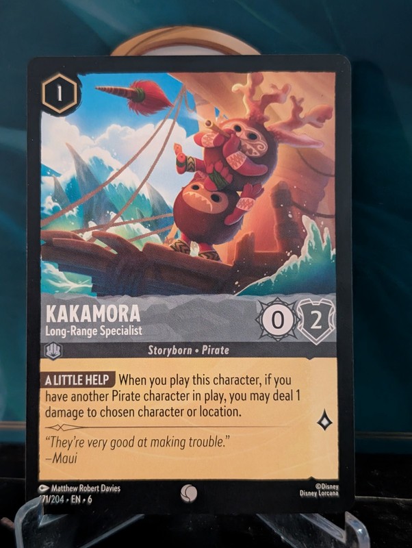 Disney Lorcana TCG – Azurite Sea: Kakamora (171/204) – Common – Non Foil