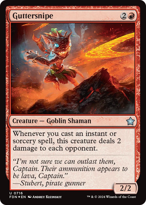 Guttersnipe [Foundations] Foil Near Mint