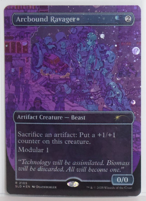 Arcbound Ravager (2105) [Near Mint] *Galaxy Foil* {Secret Lair Reprint} gallery