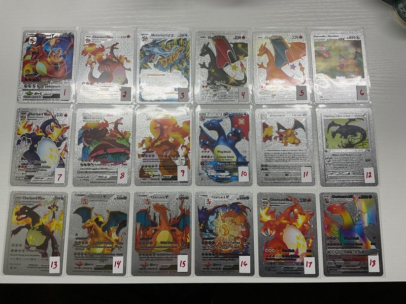 POKEMON CARDS ( SILVER FOIL CARDS ) EX, V, VMAX, GX, DX ~ YOU PICK ~