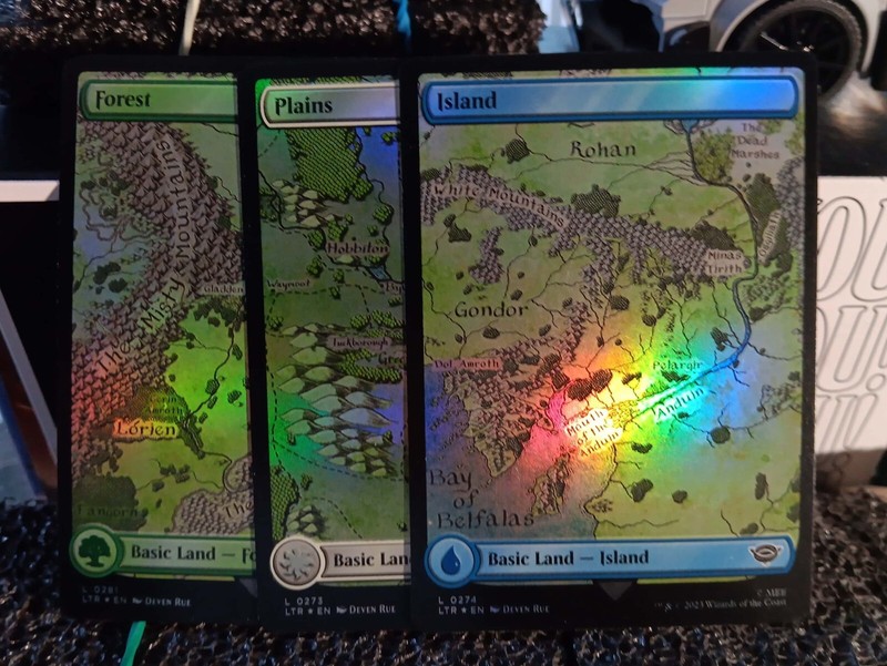 MTG Forest (281) Plains (273 ) Island (274) The Lord of the Rings MTG Card