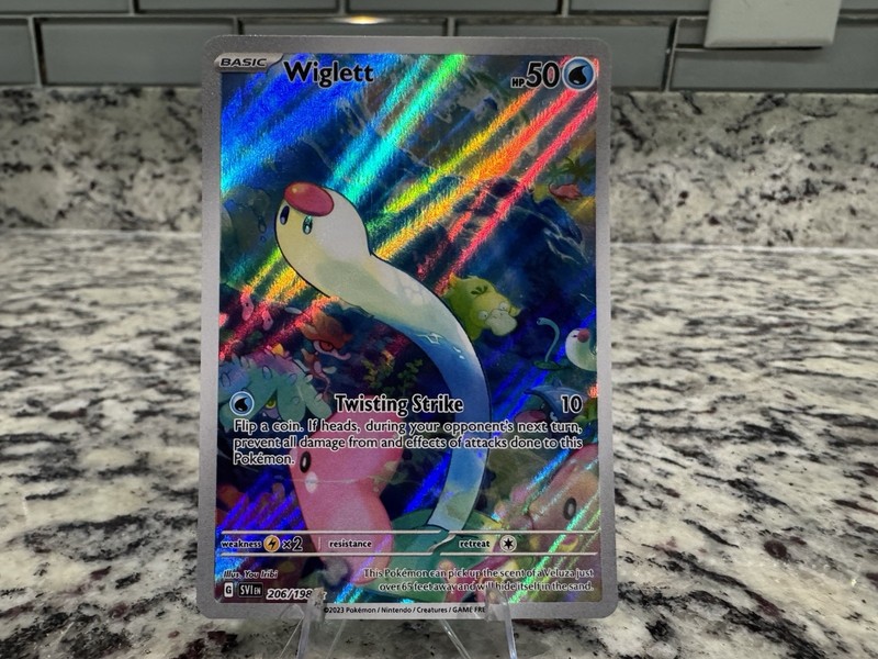 Wiglett 206/198 SV01: Scarlet & Violet Base Set Holo